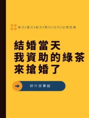 結婚當天，我資助的綠茶來搶婚了