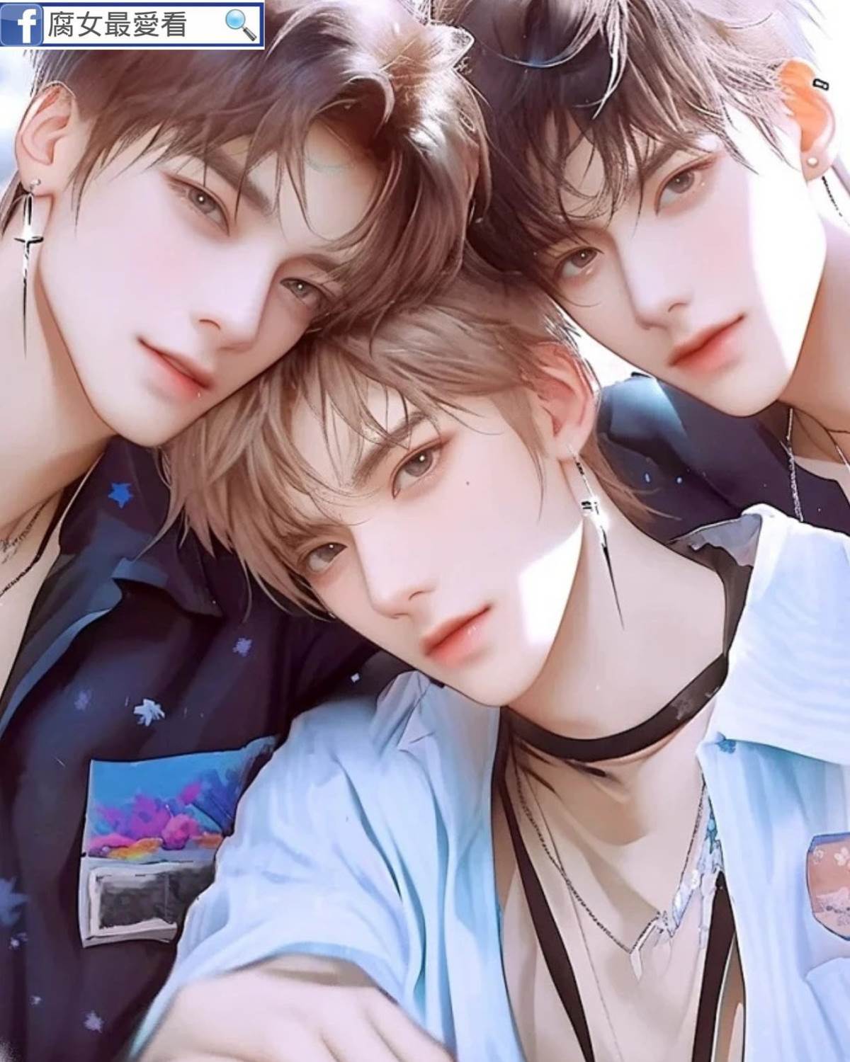 穿女裝被室友撞見後he了