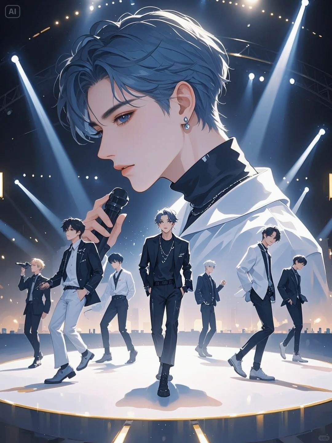 被迫在男團選秀當萬人迷