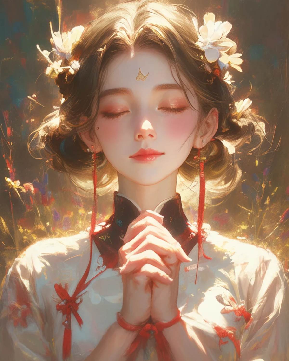 踩了神明腳印之后