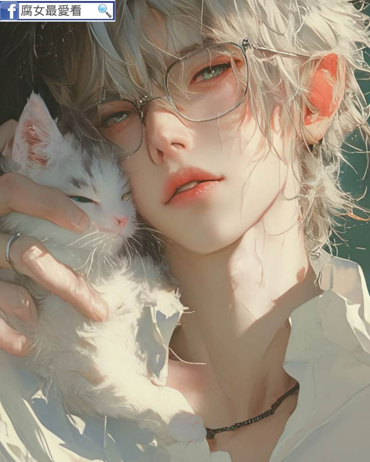 穿成校草家的貓