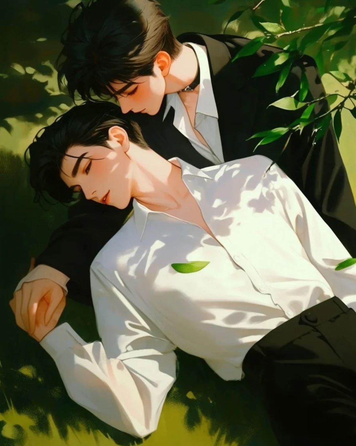 和直男兄弟穿進同人文