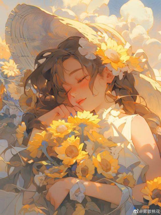 廢墟里的向日葵