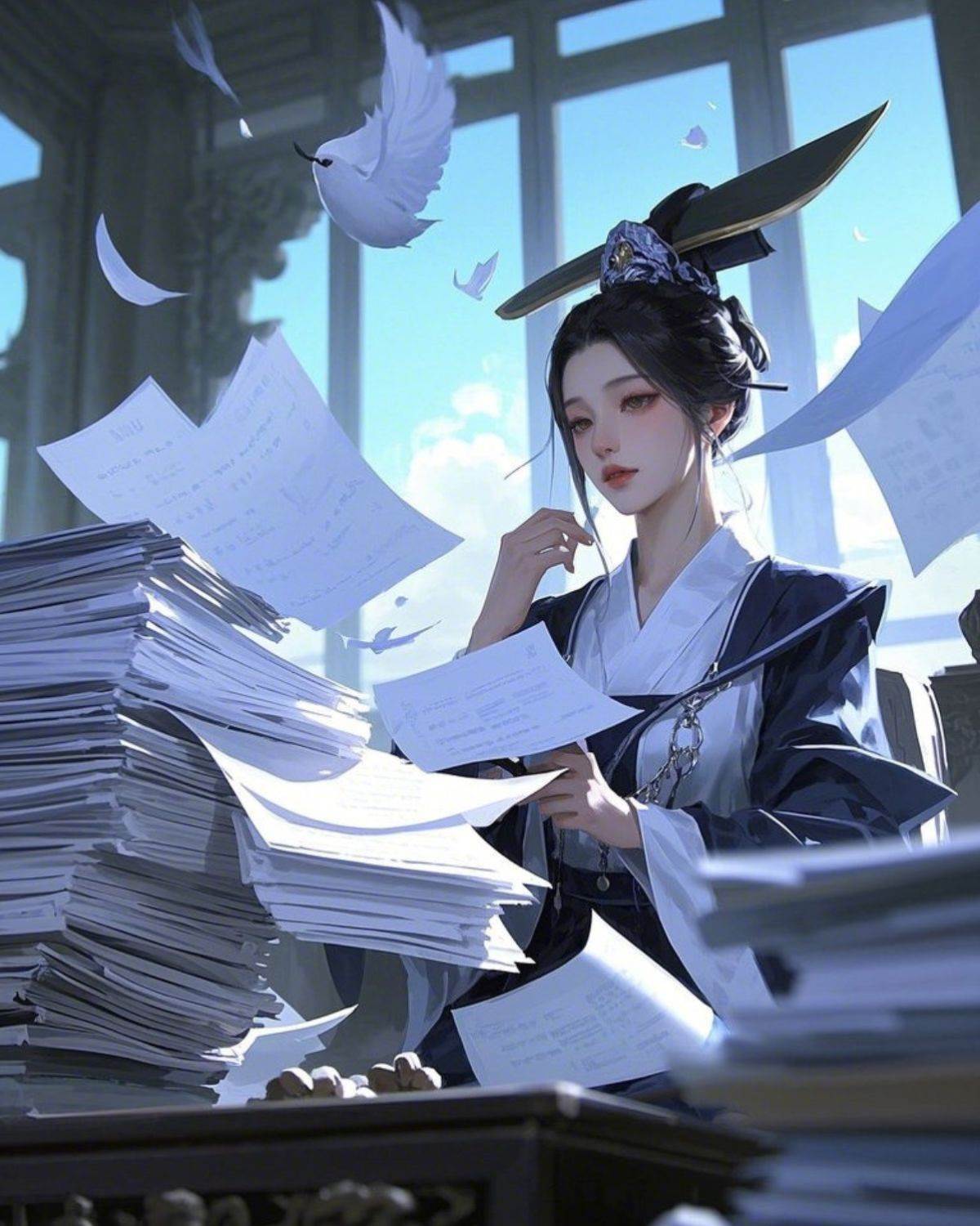 地府判官來算命