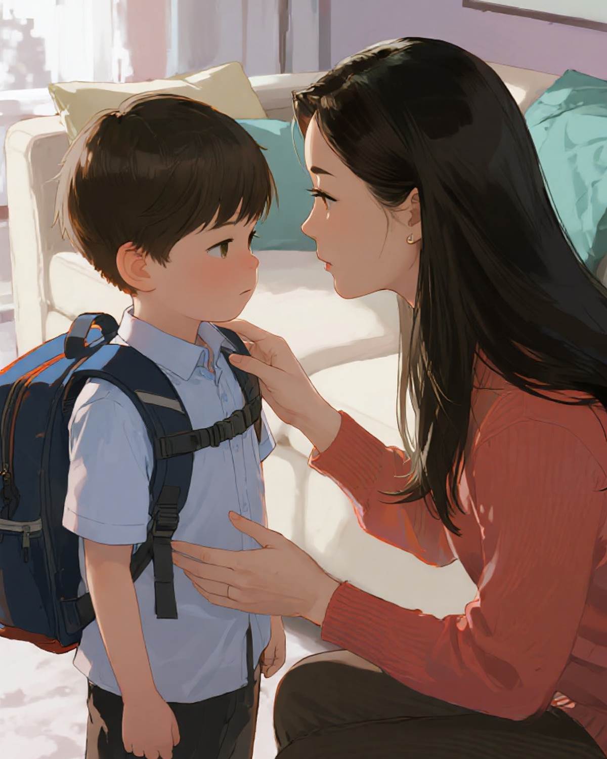 救贖文結束，五歲的兒子說重生了