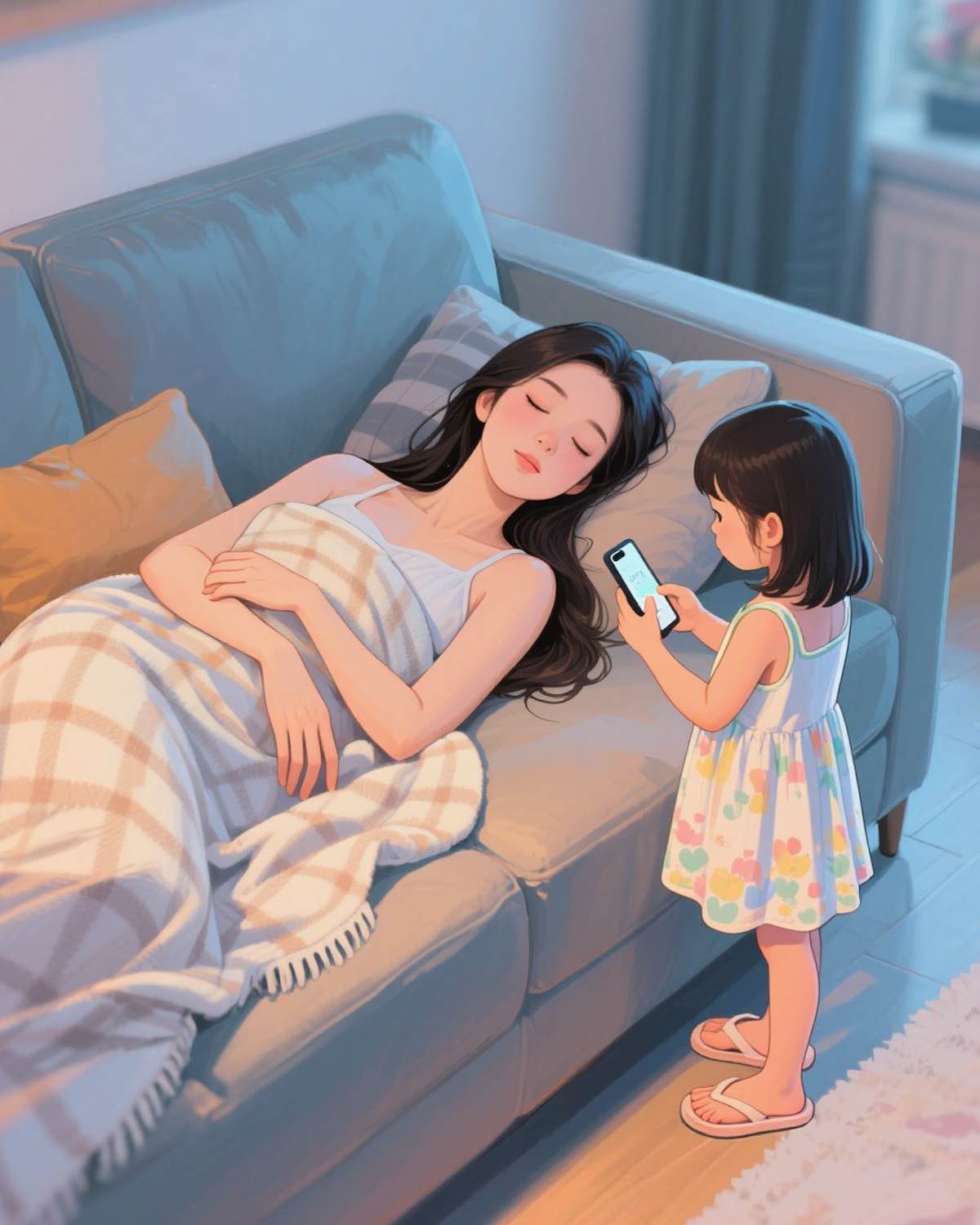 山河的媽媽叫曾艷啊