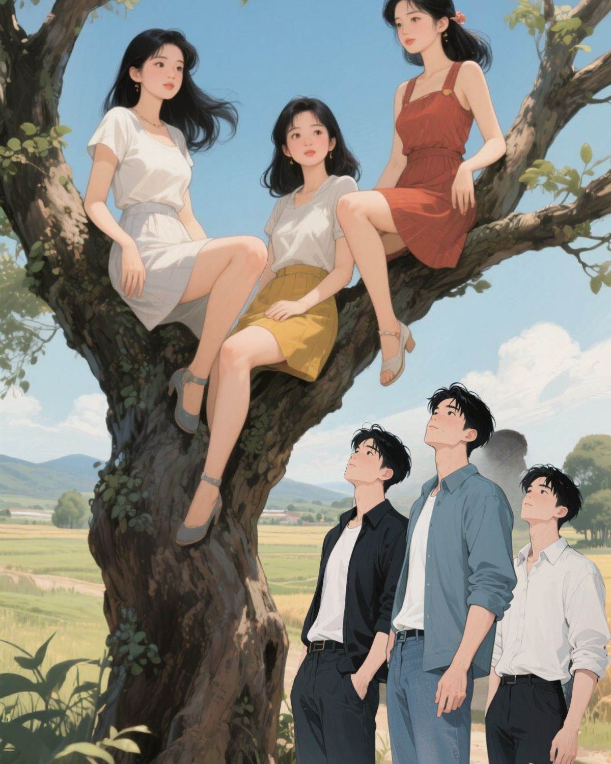 末世三姐妹齊穿書到七零年代