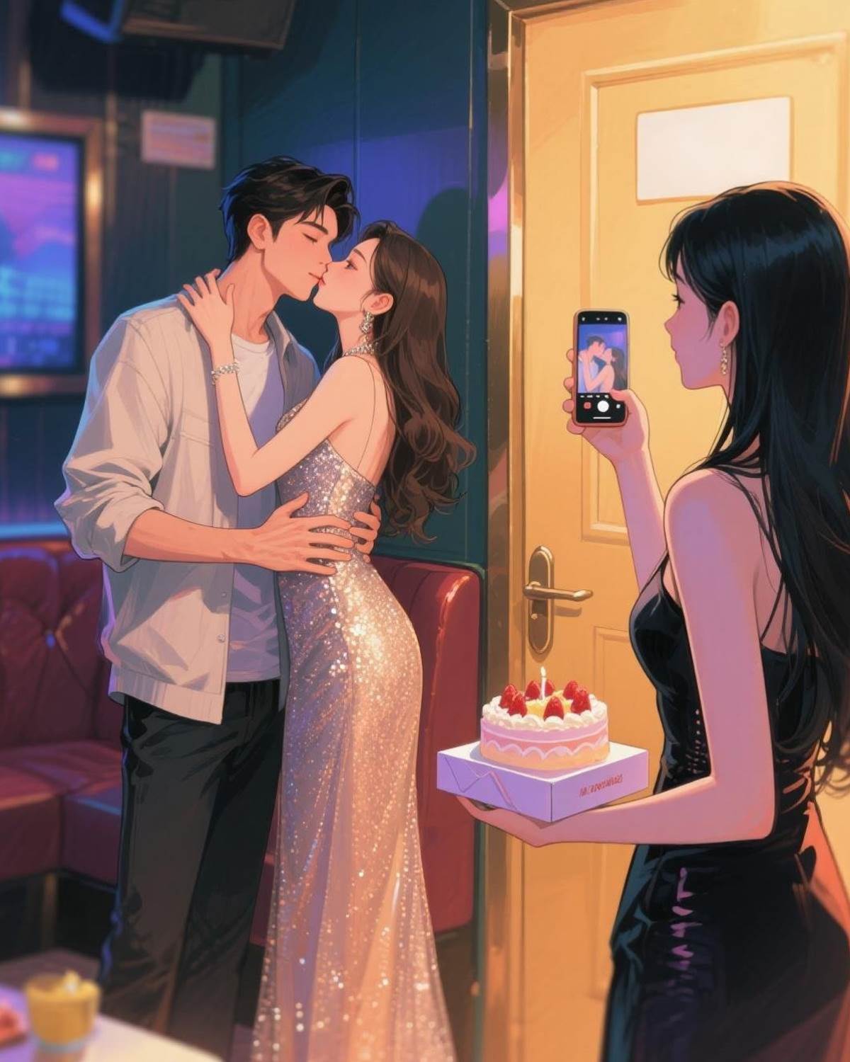 當色女愛上渣男