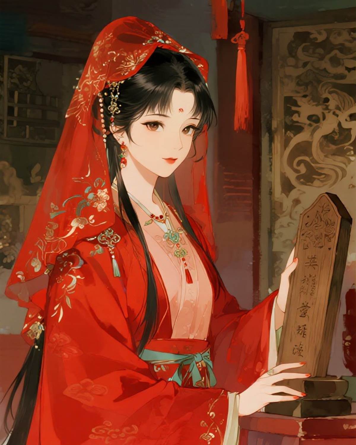 我與少將軍的牌位成親后