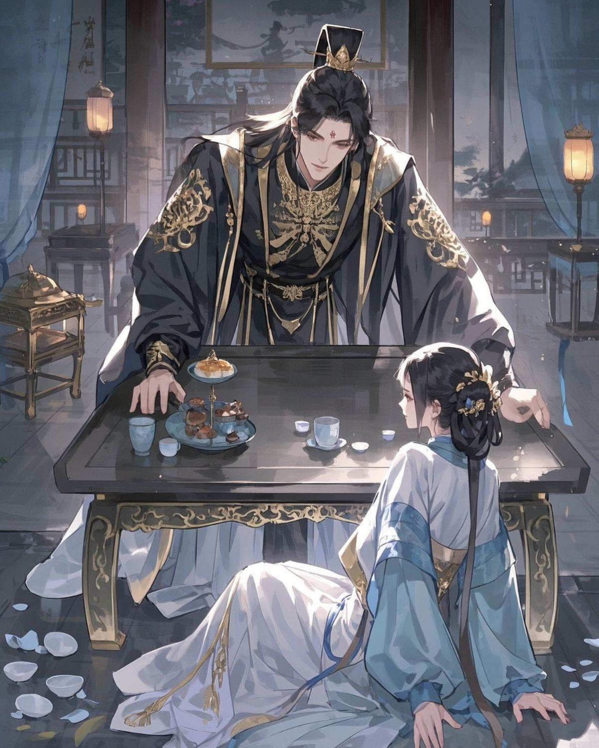 陛下請自重些，臣妾可是前朝皇后