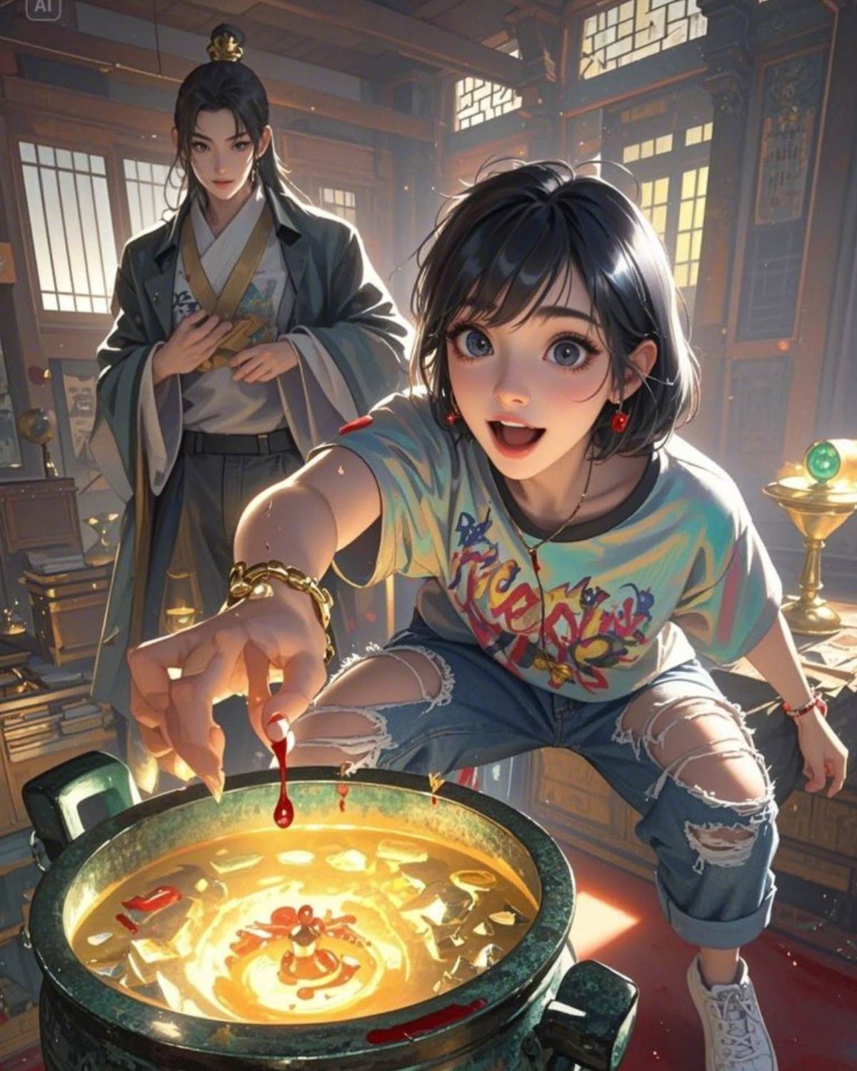 災荒年，我囤貨嬌養的廢太子殺瘋了