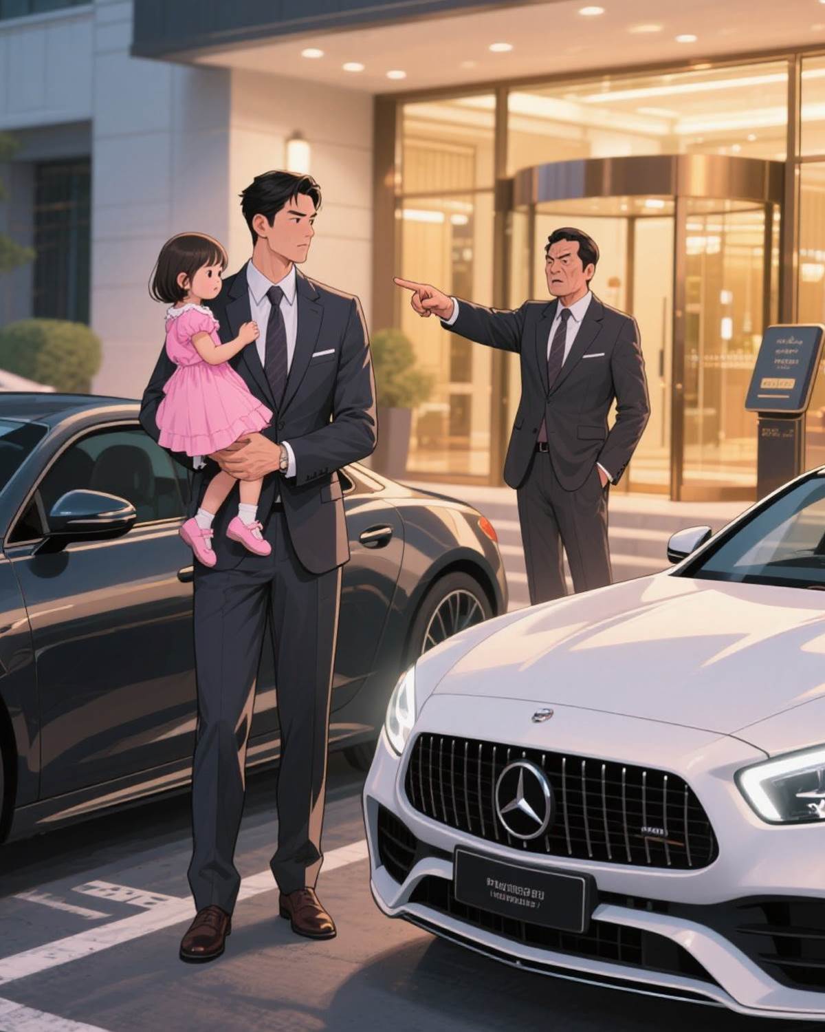 飯店門口停車風波