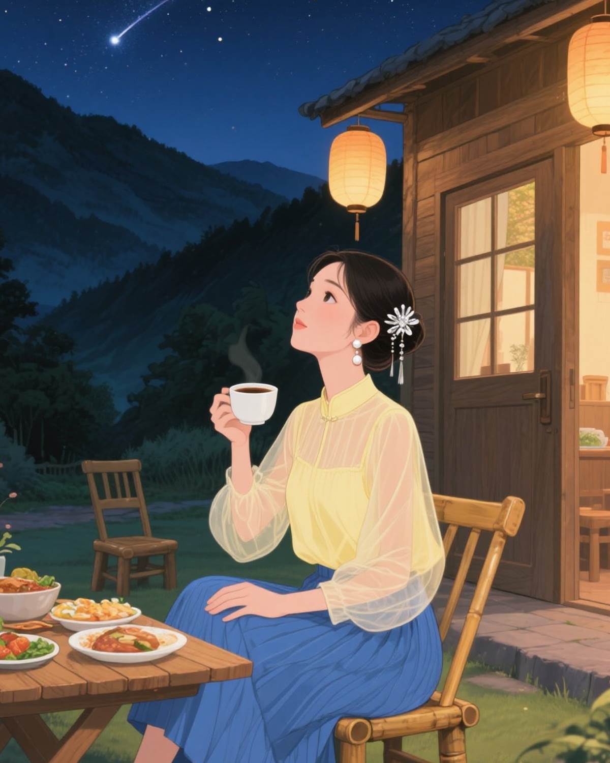 高山上的小飯館