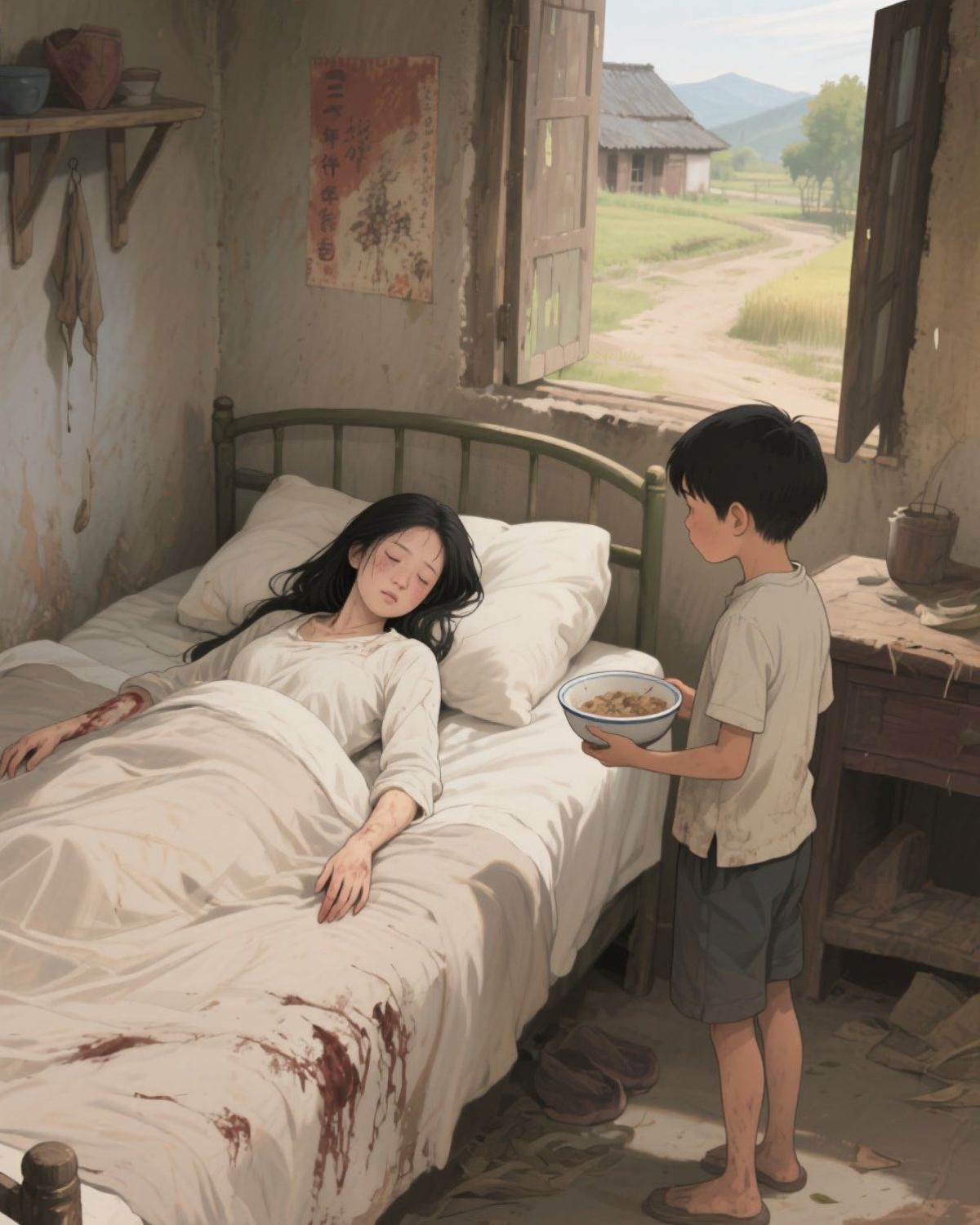 六零寡婦帶仨娃，末世白蓮收破爛