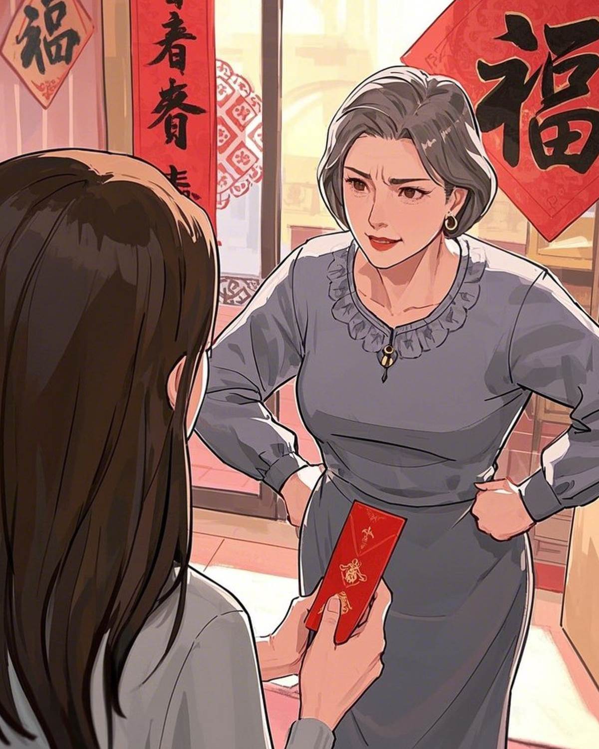 大年初一，我娘家人把婆家砸了