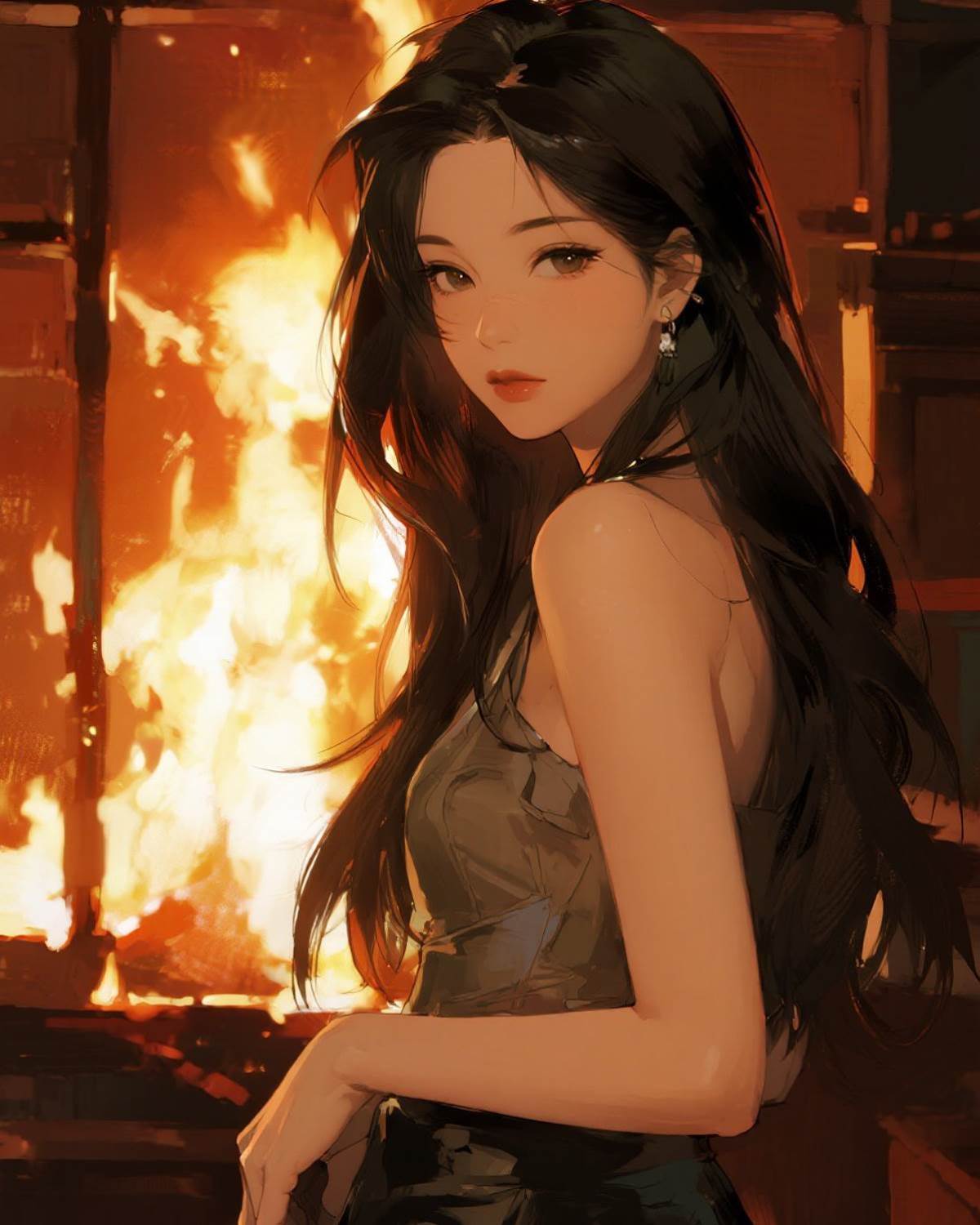 重生后我回到竹馬被火場包圍時