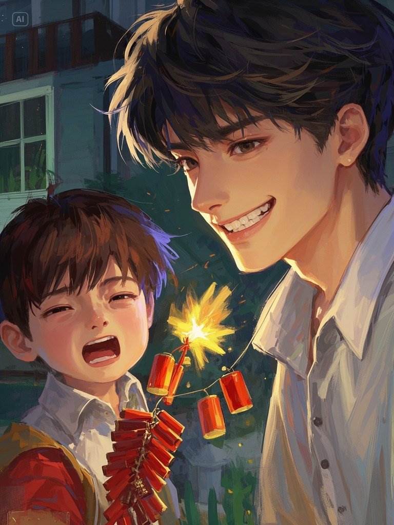 制裁時刻，熊孩子遇上精神病