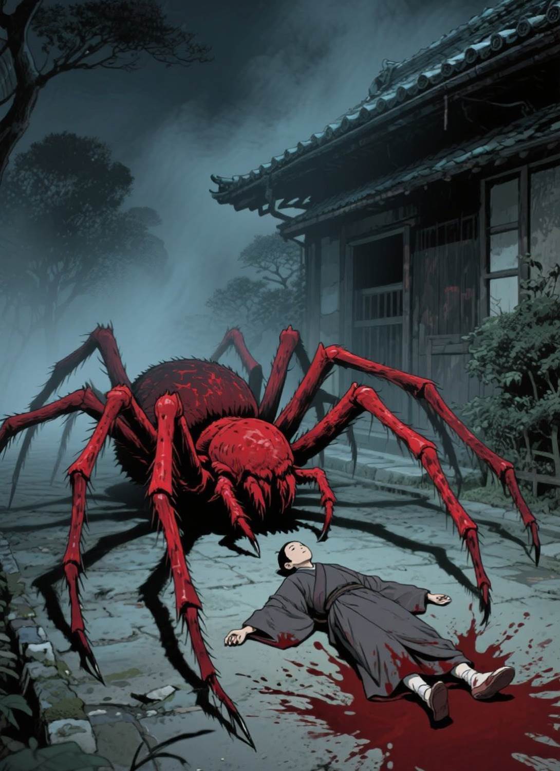 古代懸案：無頭血蜘蛛