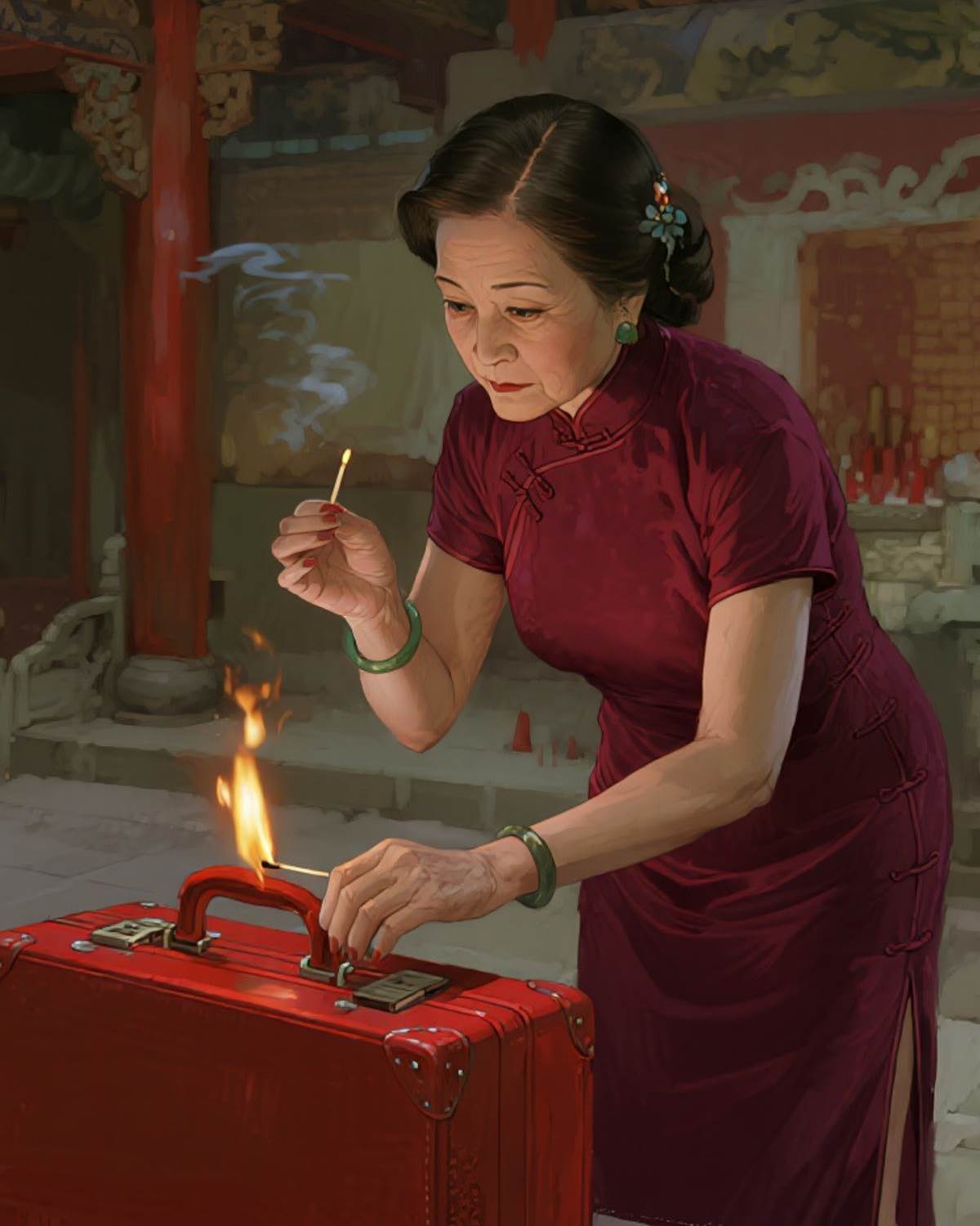 婆婆總是妨礙我辦案