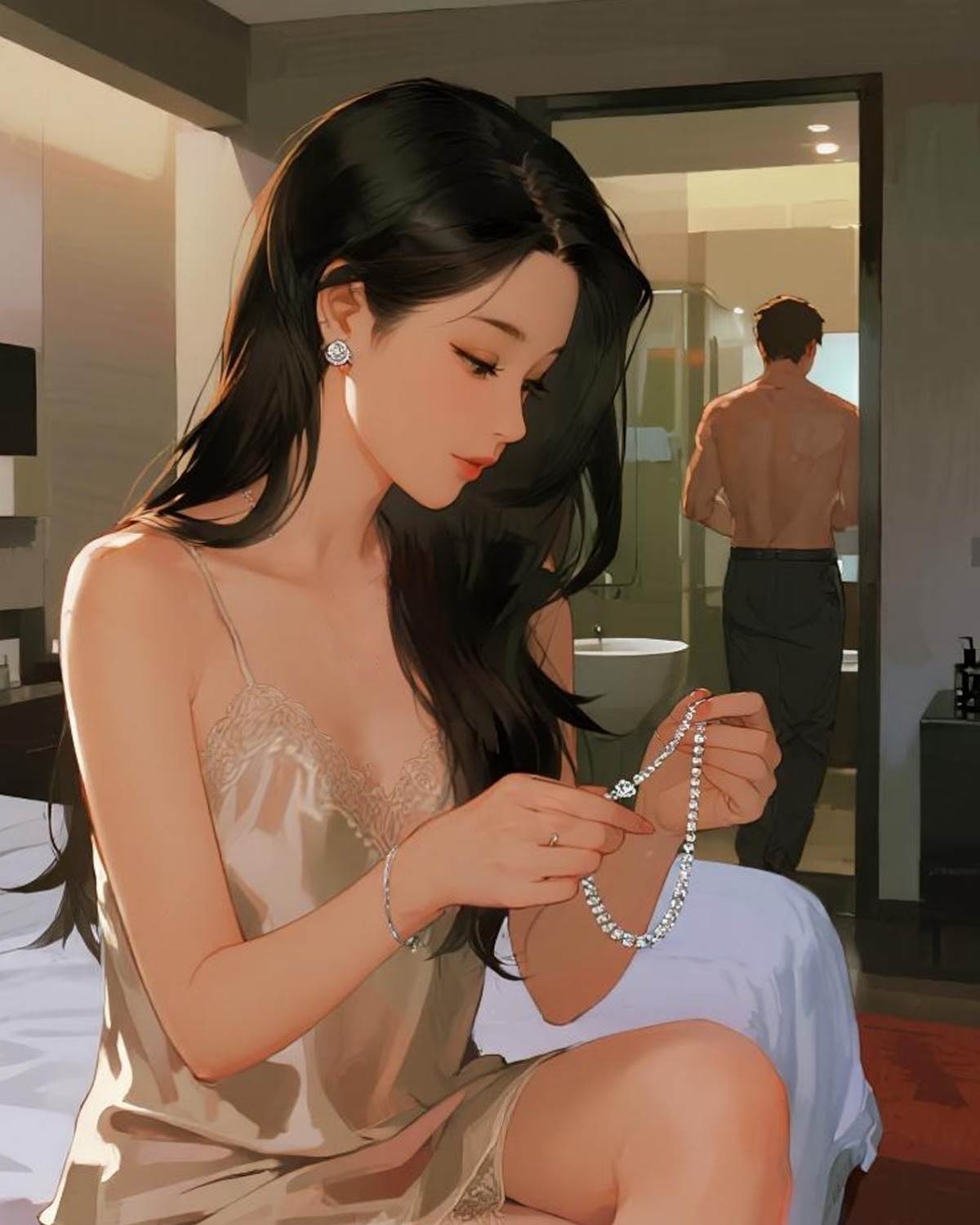 訂婚宴上，男友吻了白月光