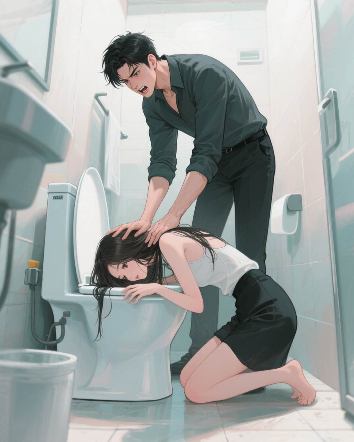 高考后，弟弟20天不洗澡