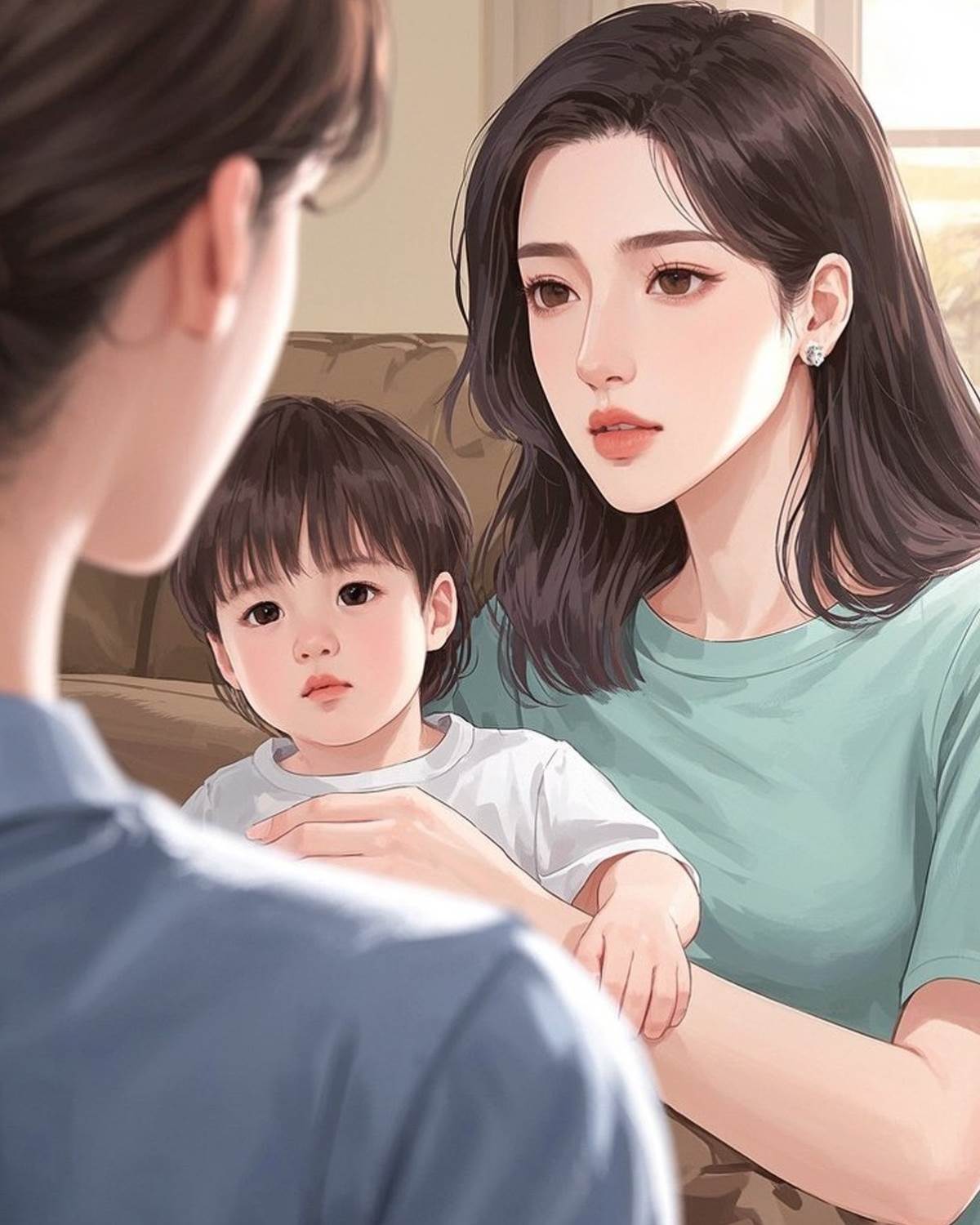 勸嫂子放棄超雄寶寶后