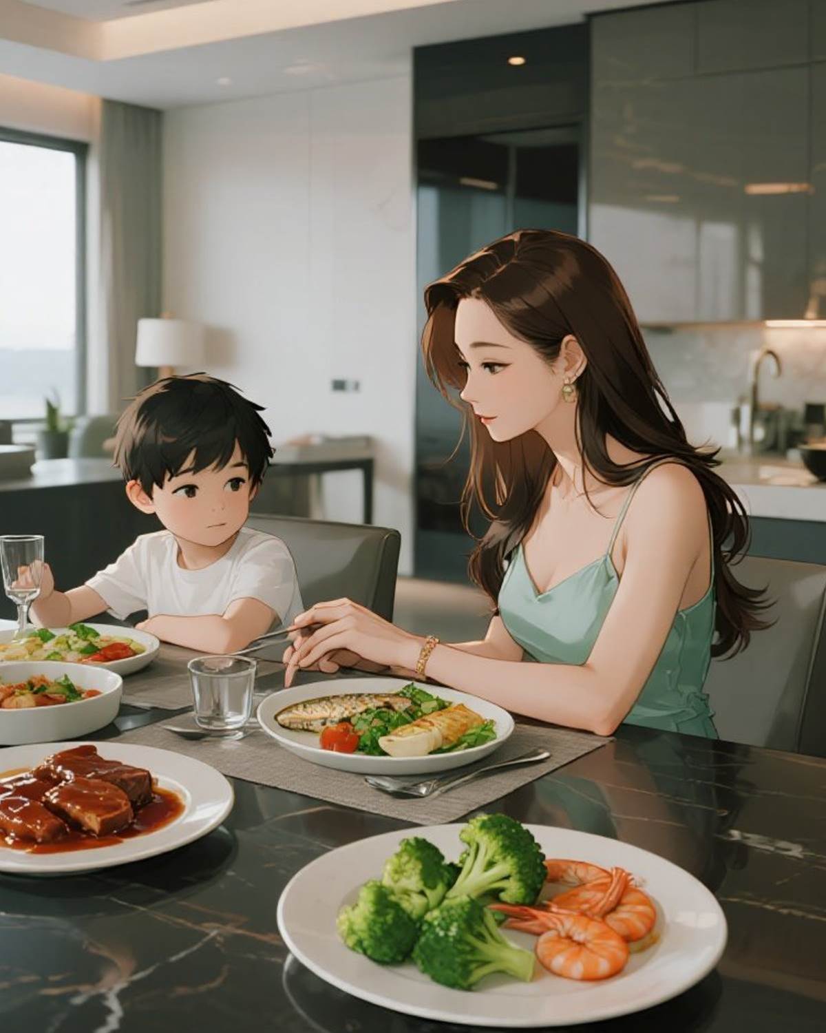 惡毒后媽把男主兒子養成媽寶男