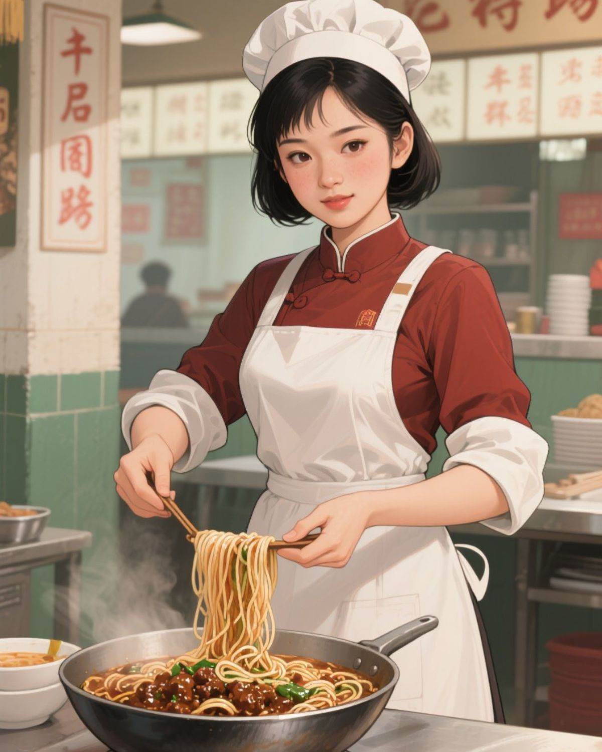 七零，吃瓜女配憑廚藝搞定一切