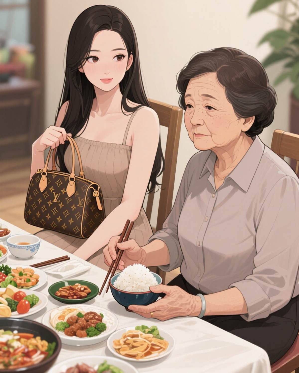 我買Lv后全家破大防了