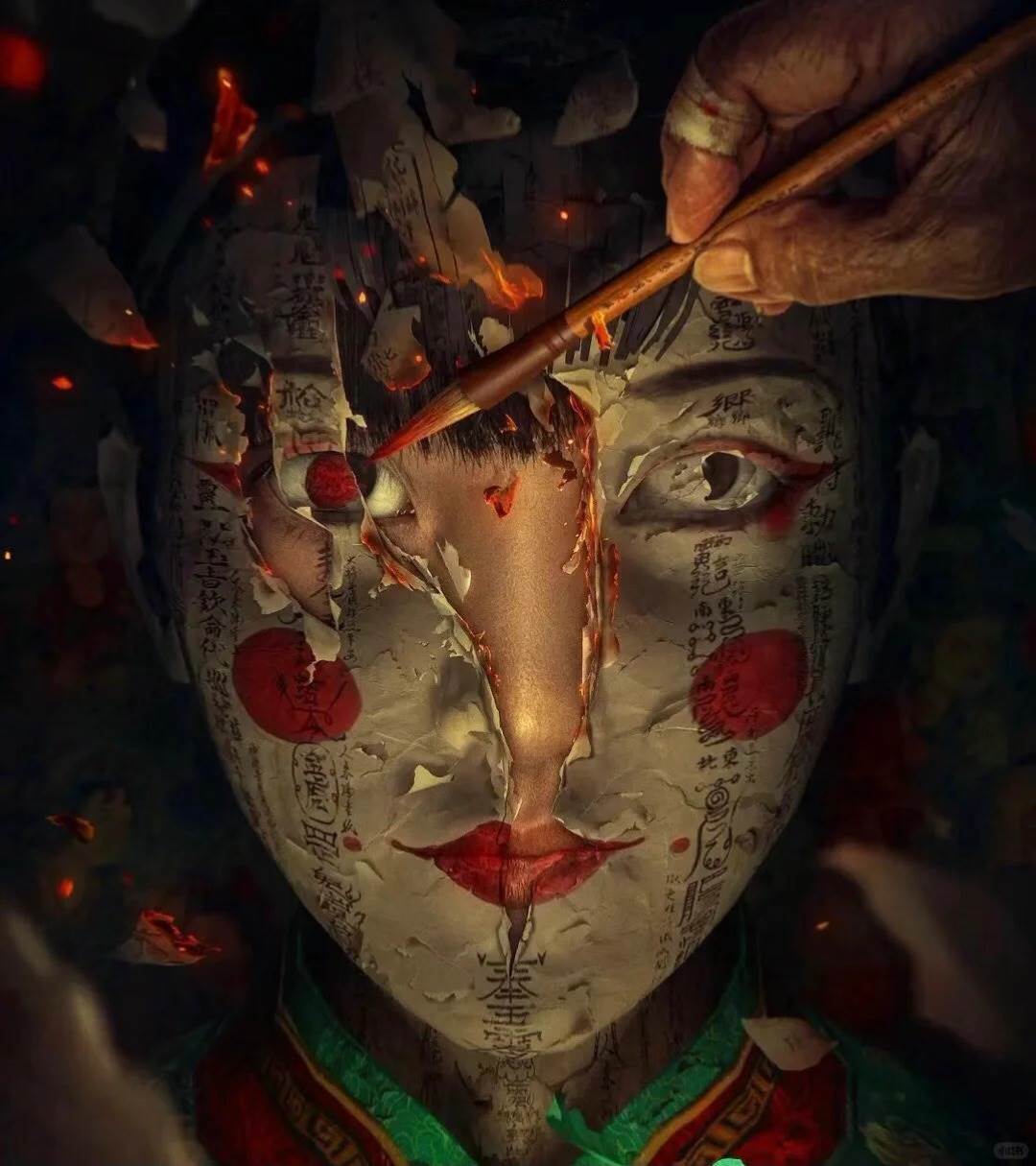 我是人，紙扎人的人