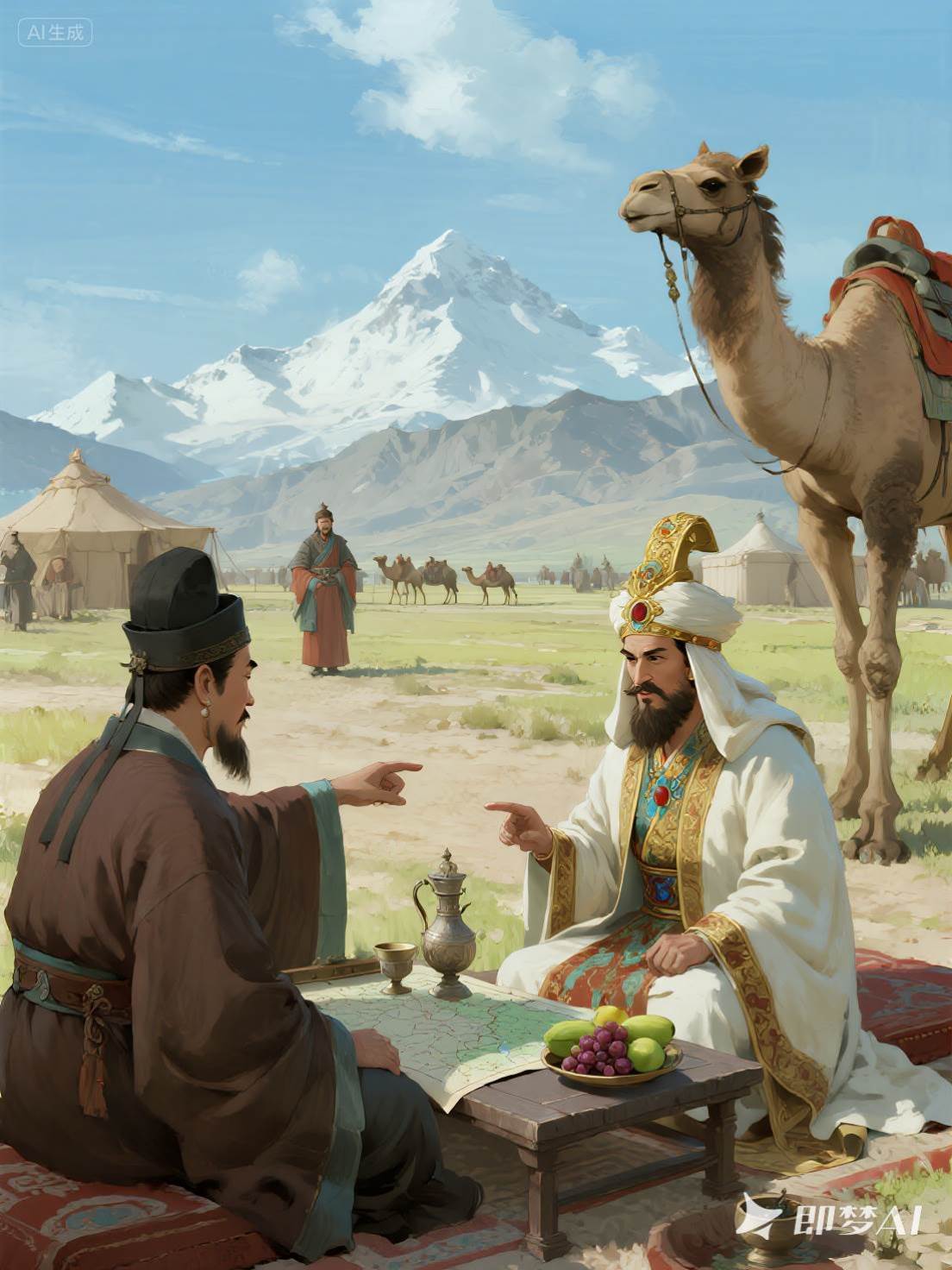 鑿空萬里：張騫與絲綢之路的開拓