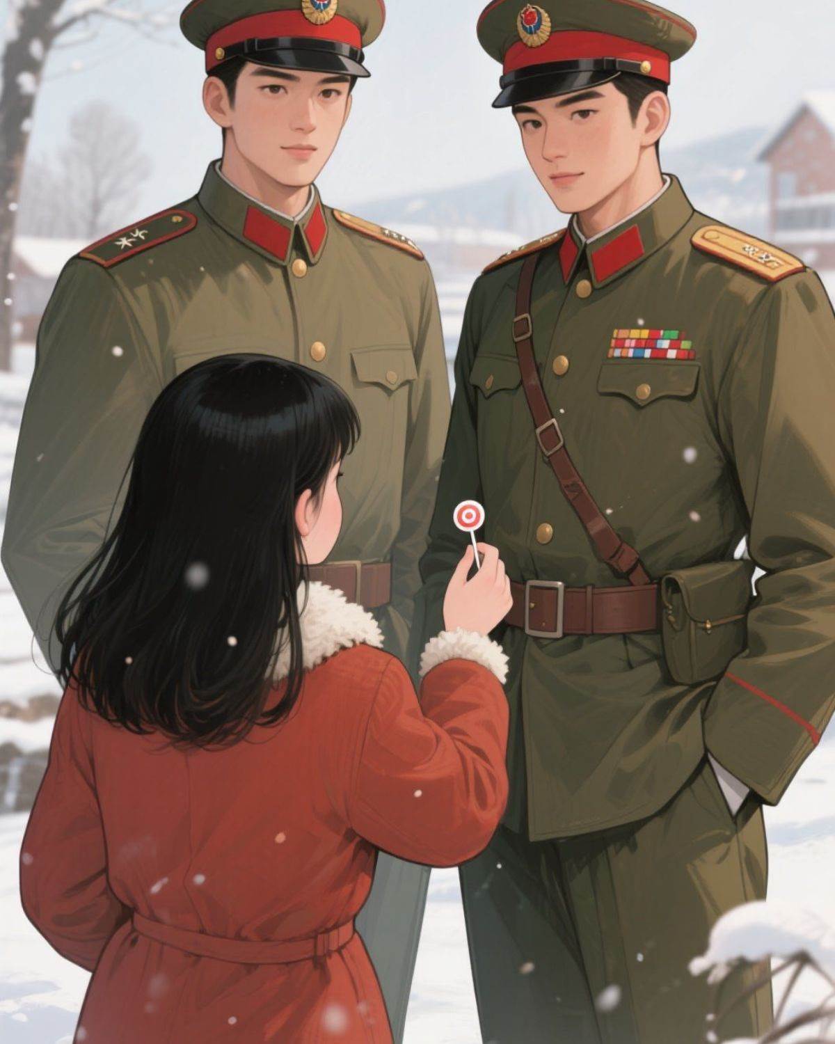 七零軍婚，小傻子又嬌又媚