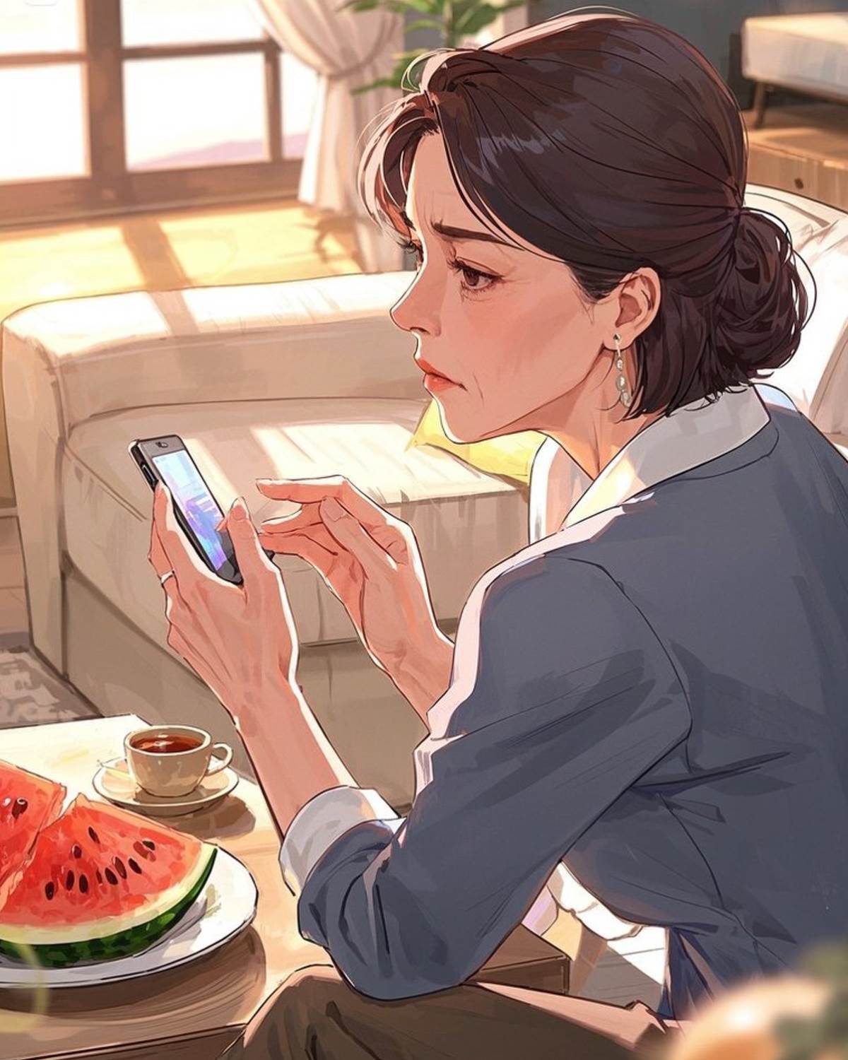 兒子的邊界感女友