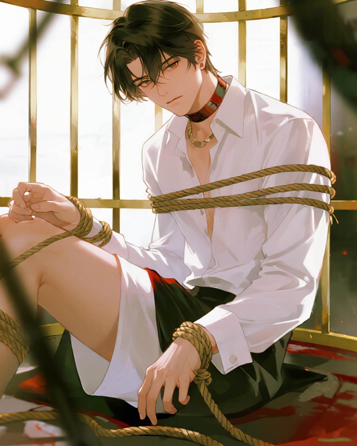 直男穿越成omega后被迫生娃