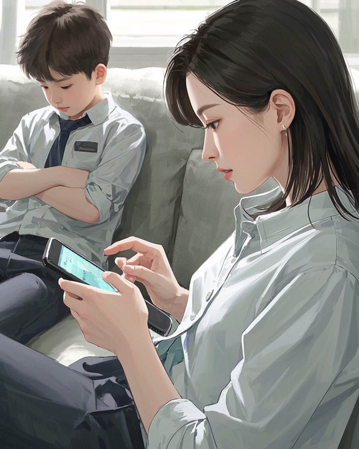 禁止在朋友圈曬兒子照片