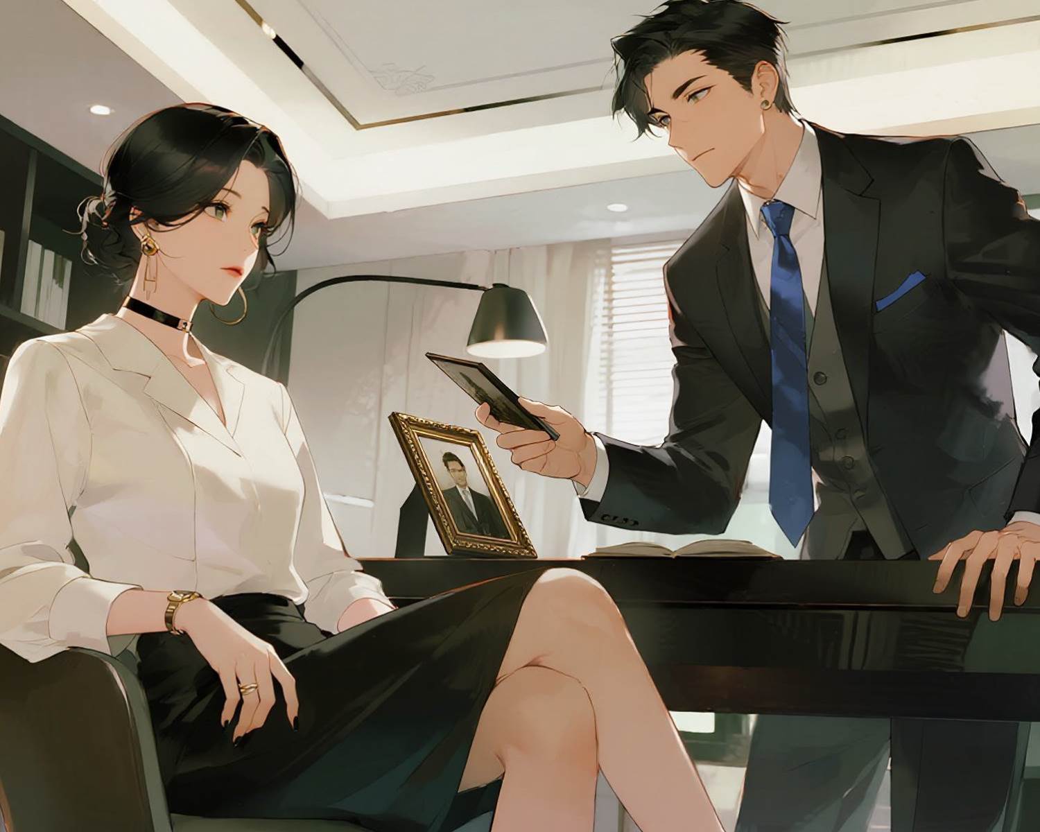 當白月光曬黑后