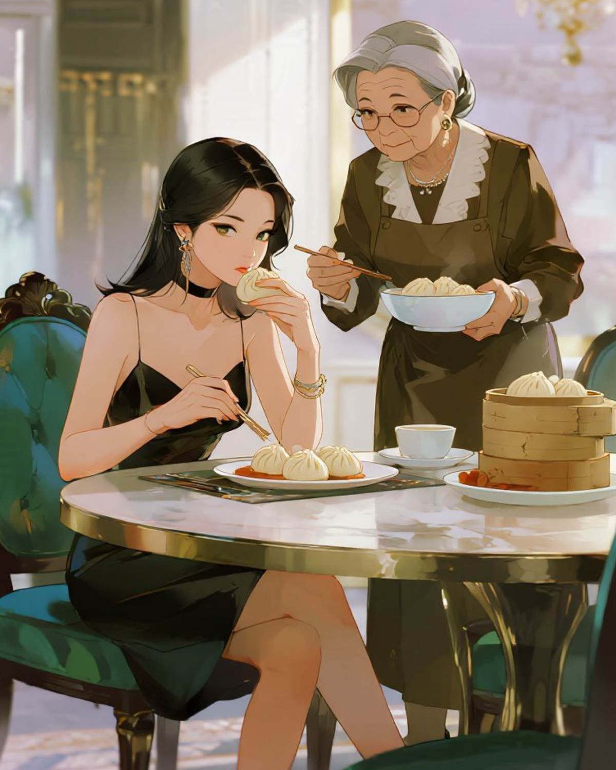 保姆做飯沒輕沒重