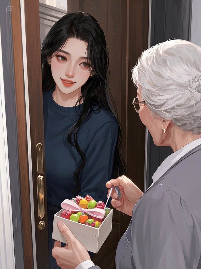 鄰居老太有窺探癖