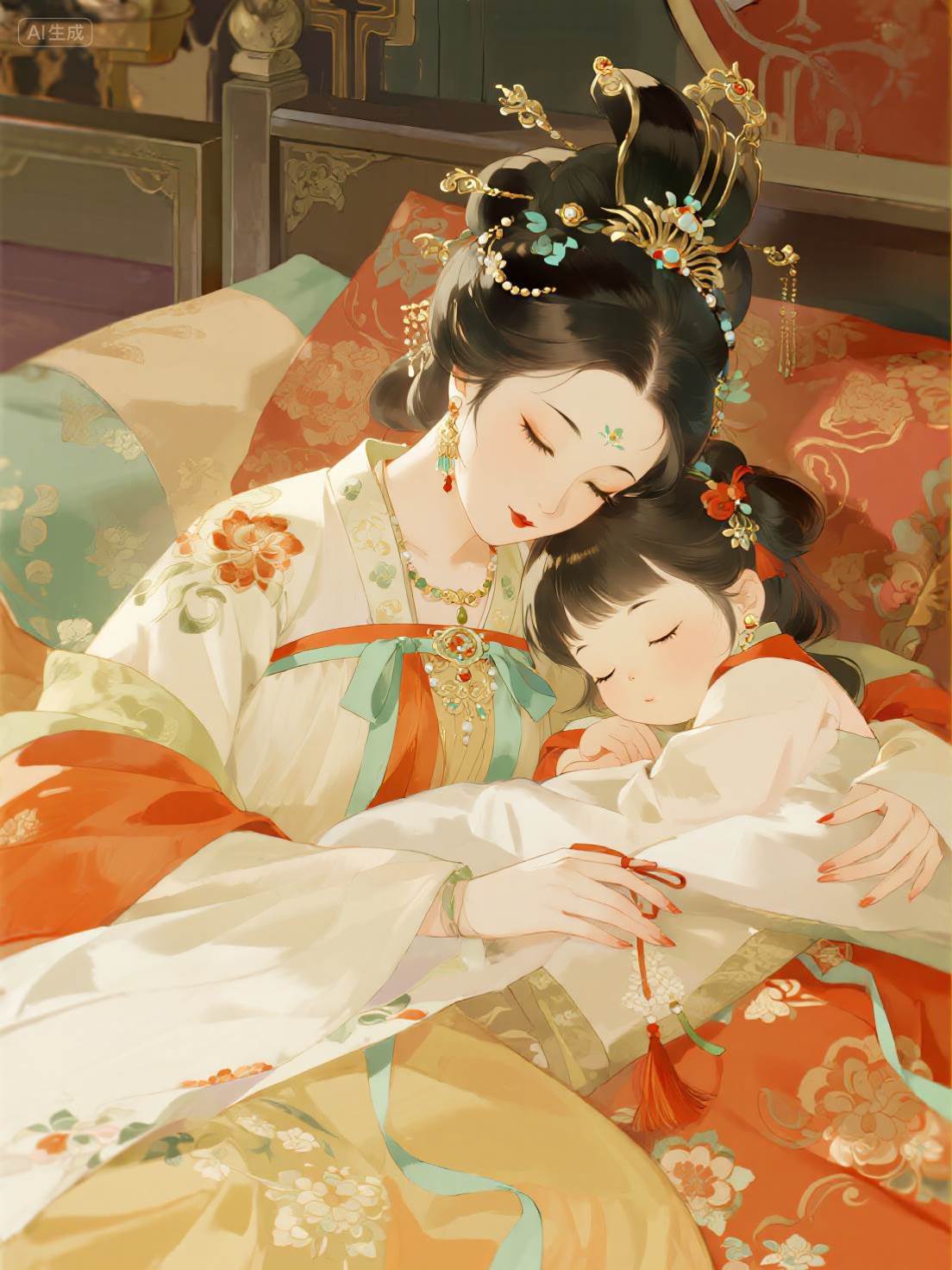 且與春山不得滿