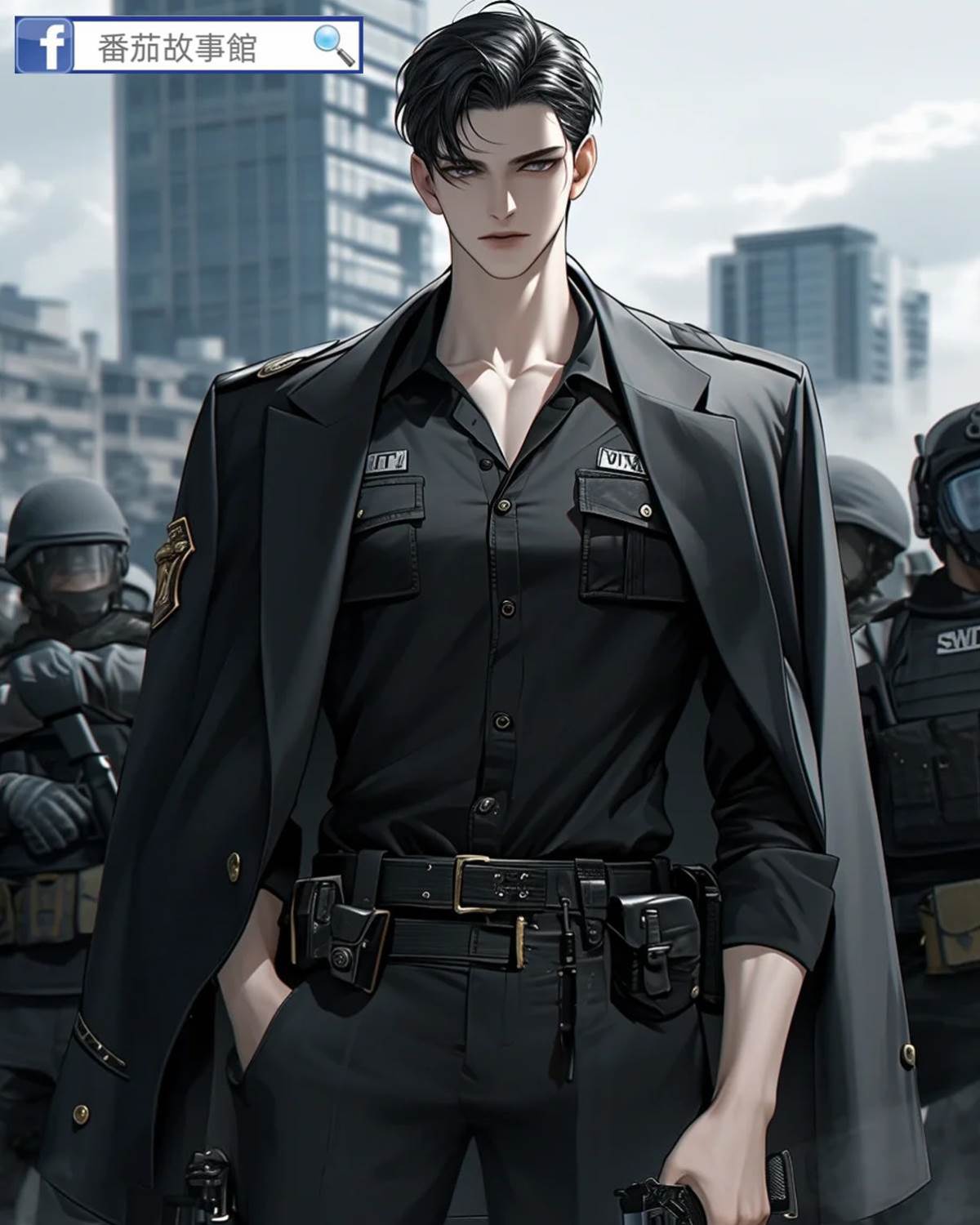 分手三年，校草前男友成了警隊隊長