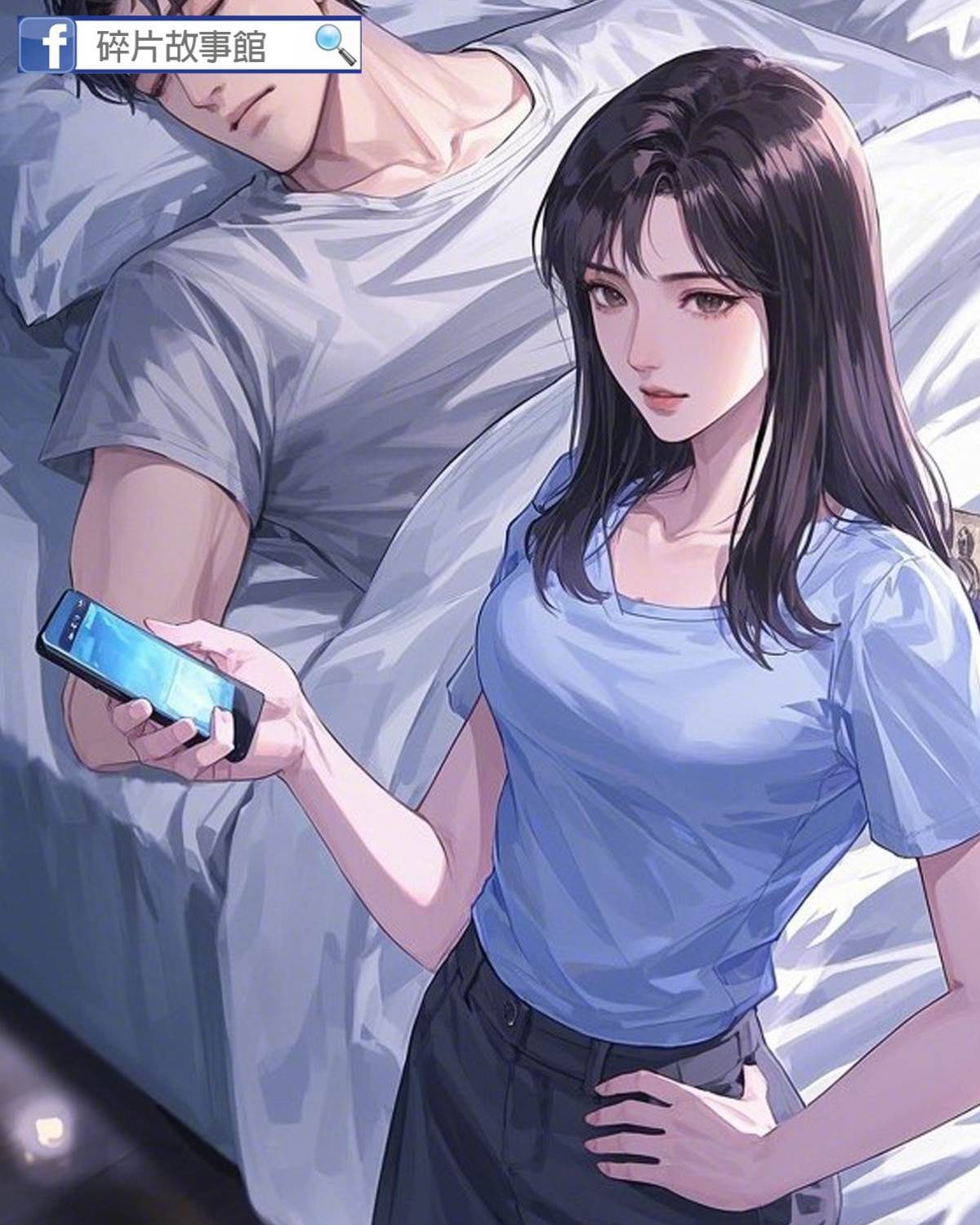 植物人老公蘇醒后，繼續裝植物人