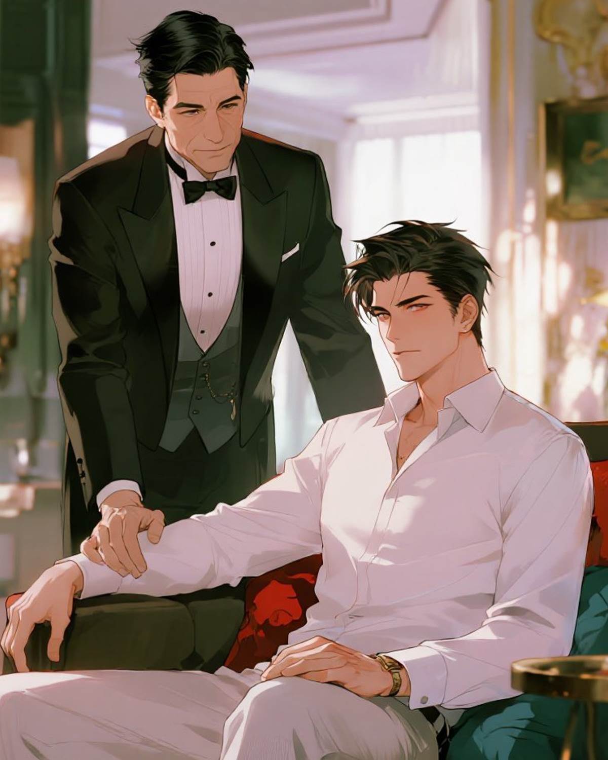 老管家把先生的白月光送給他弟了