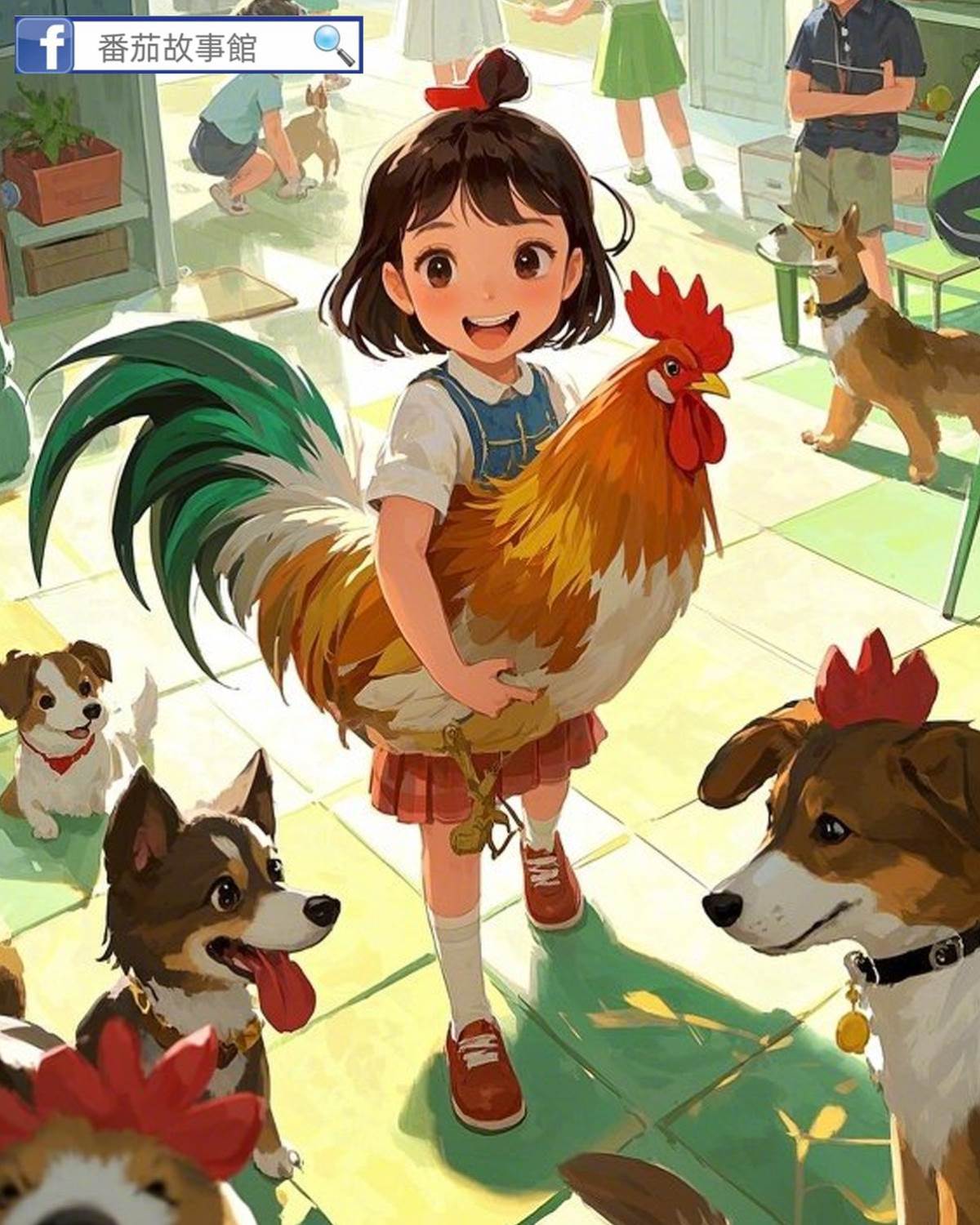 一只名叫志剛的雞