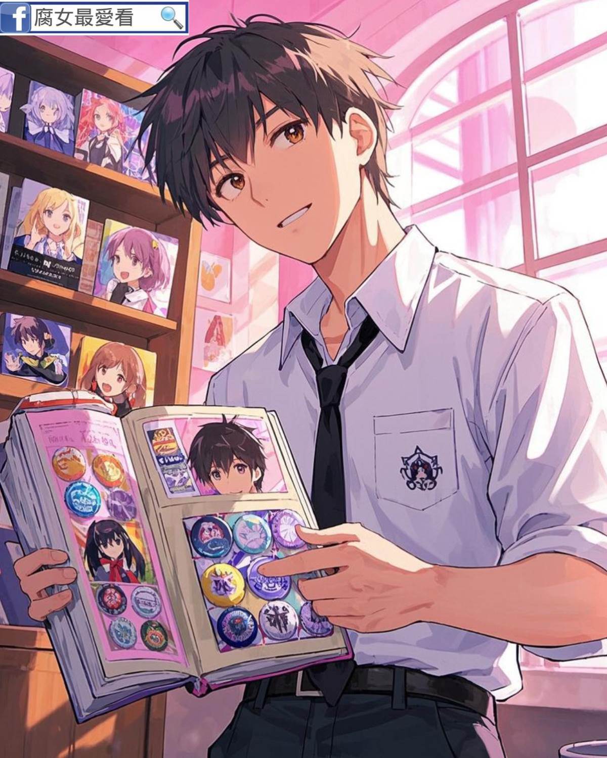 我急收吧唧套，室友瘋了