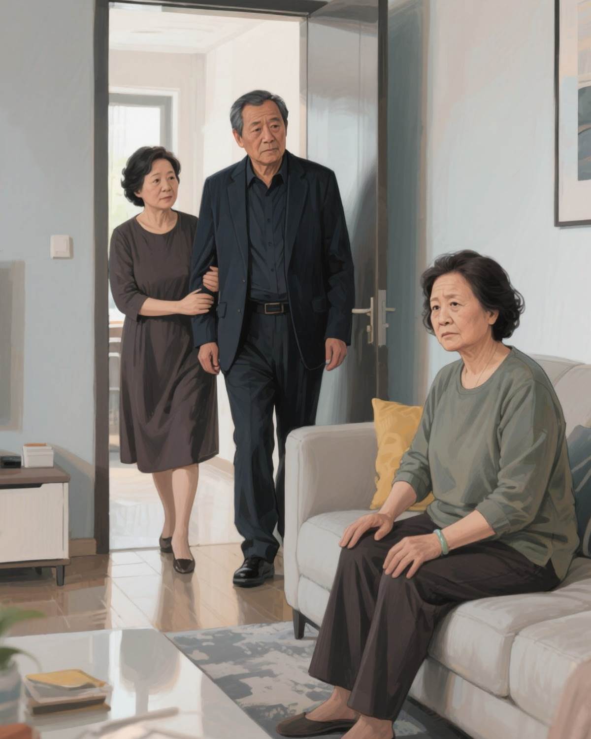 老伴兒的白月光