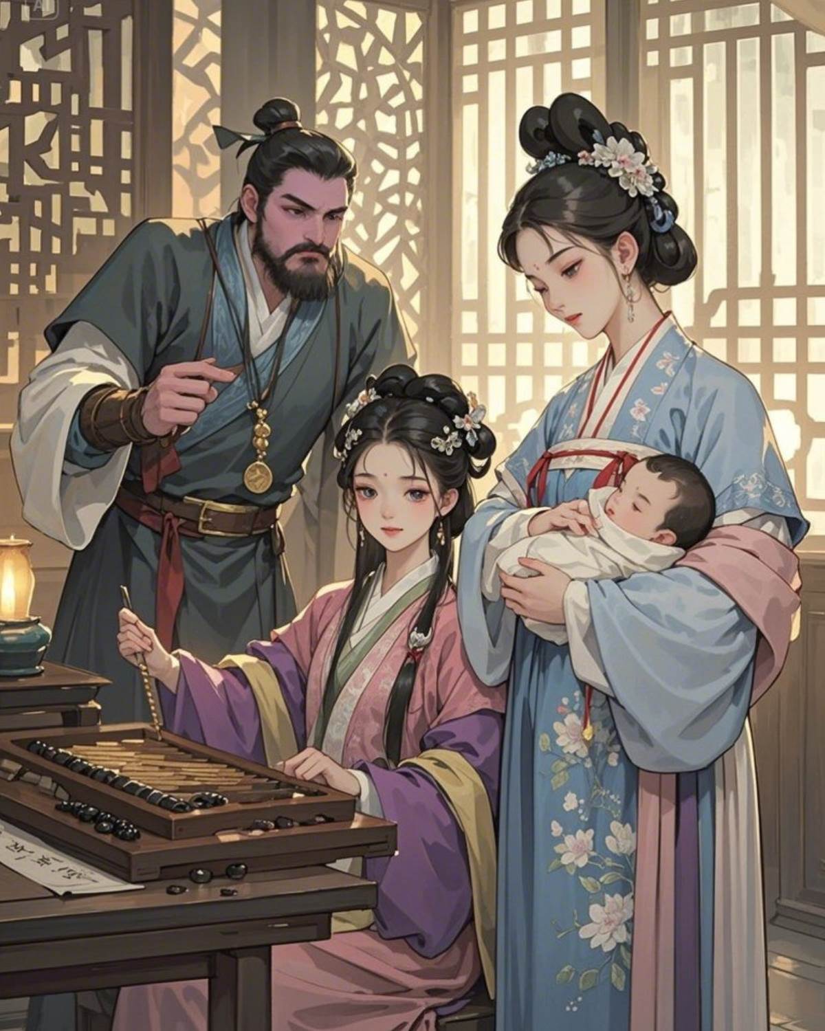 八歲小娃，搬空渣爹庫房跟著外祖一家去流放