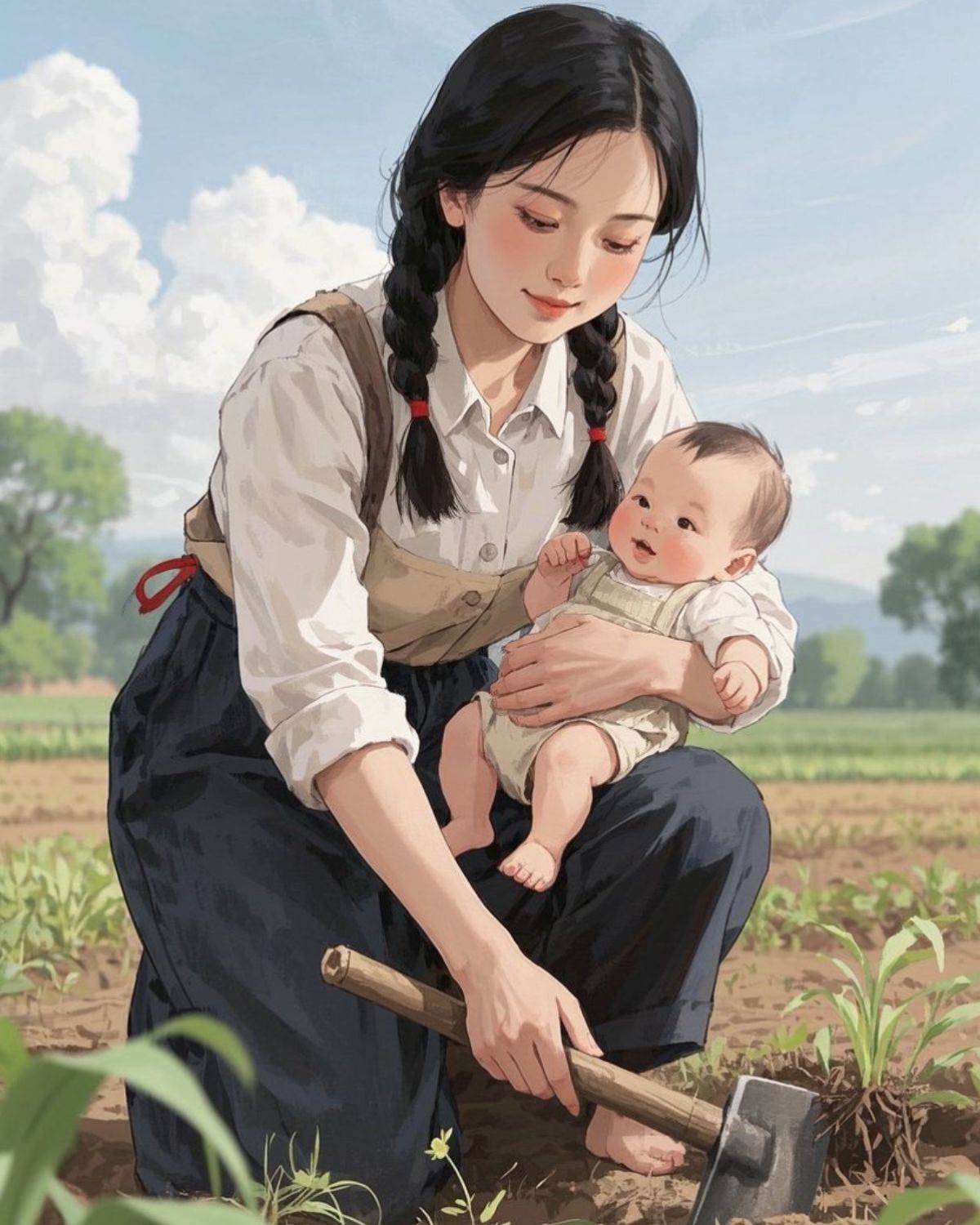 年代俏軍嫂，我在六零種田養崽崽