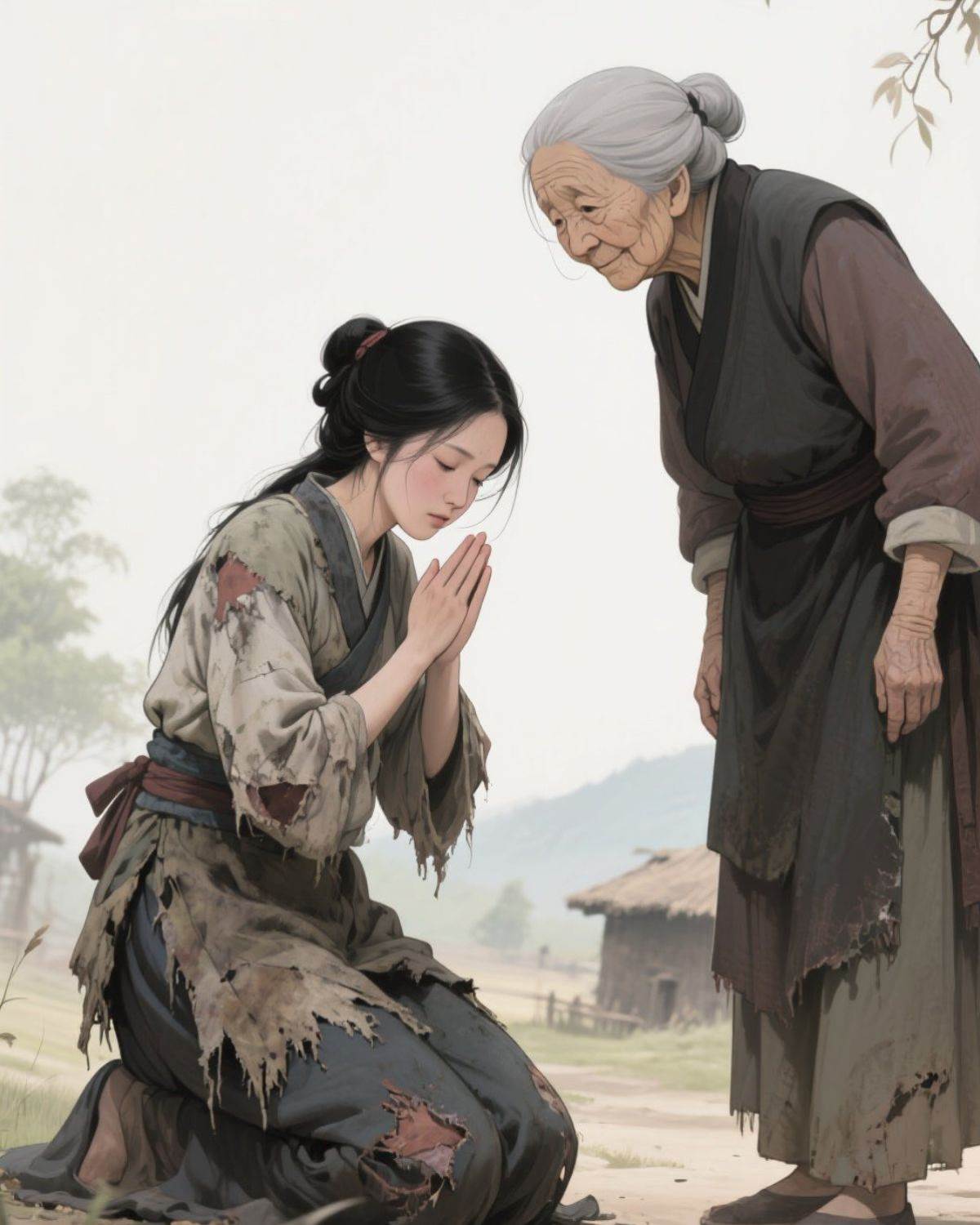 農女有空間，逃荒路上一路浪