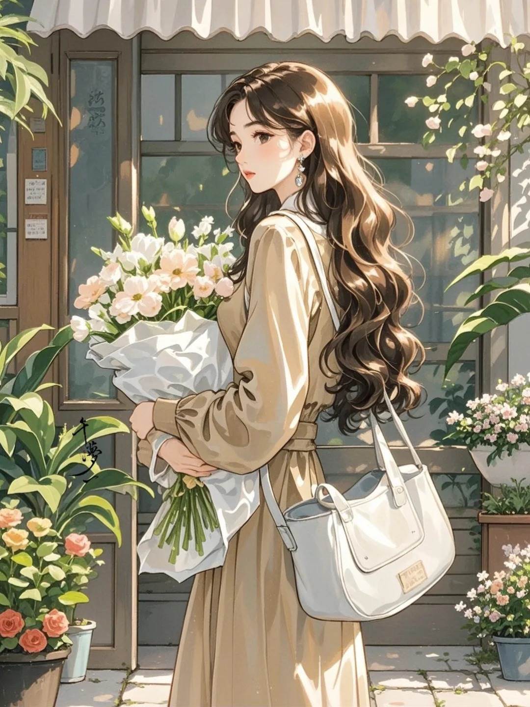 姐，起來上班了