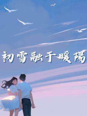 初雪融于暖陽